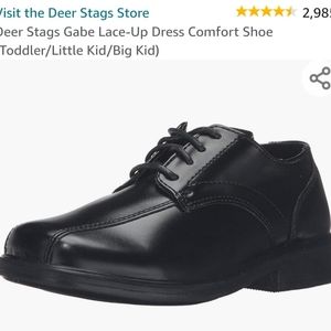 Deerstags Toddler Boy size 9 dress shoe